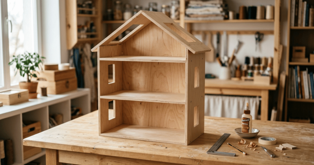 DIY Wooden Dollhouse
