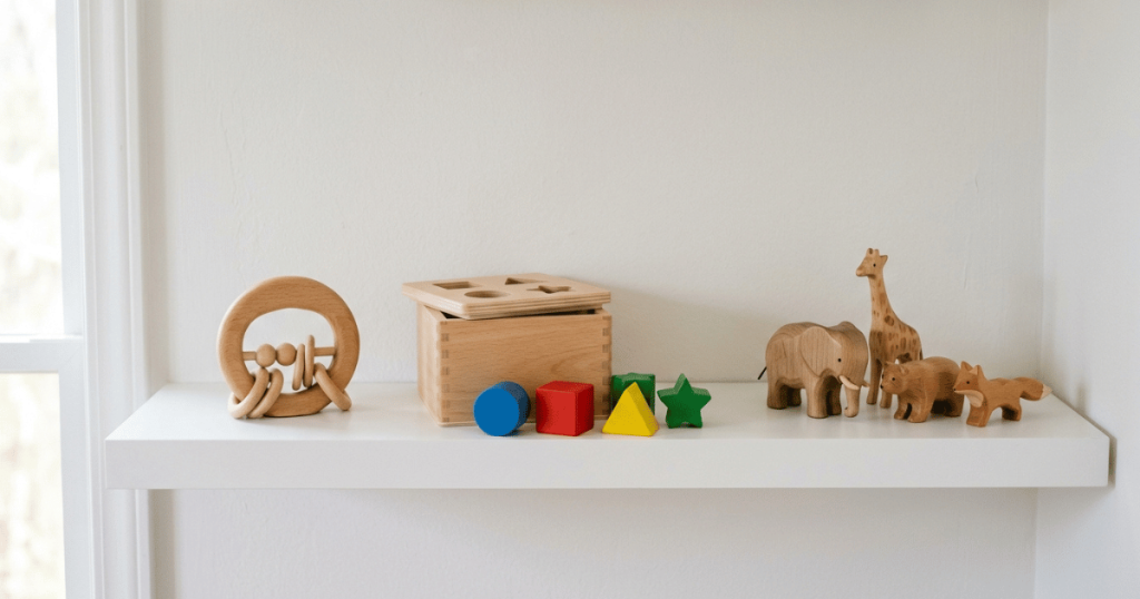 Wooden Toy Developmental Milestones Chart